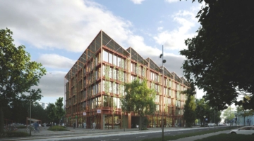 Büroflächen im Corum – place to share, 79106 Freiburg, Bürohaus